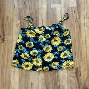 Sunflower tank top